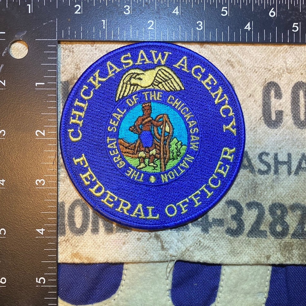 Chickasaw Agency Federal Officer Patch
